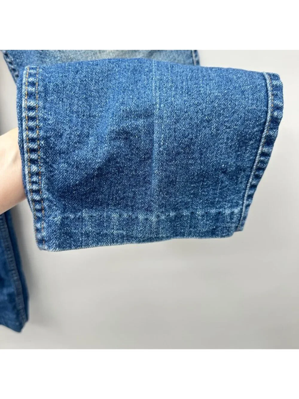 Vintage Levi's Men's Blue Denim Jeans Straight Fit Size 36/29